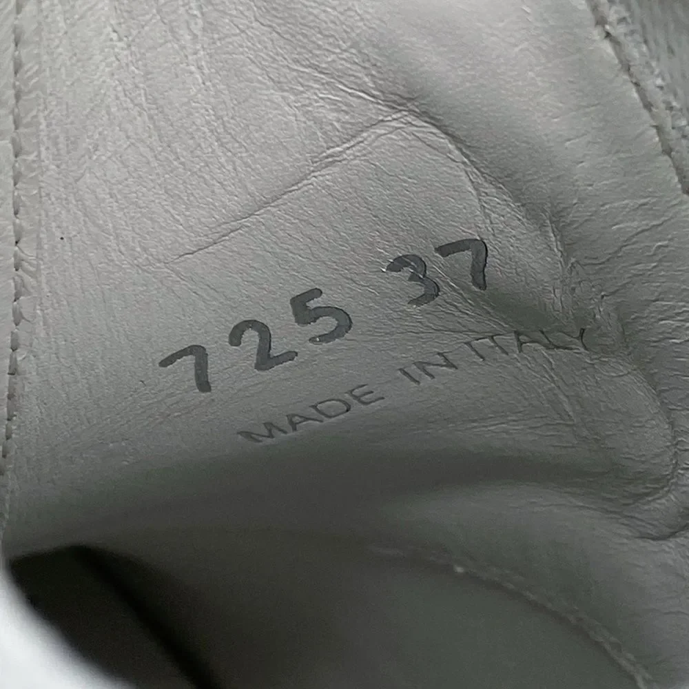 Prada Monolith Leather Lug-Sole Chelsea Boots size 37 - Picture 10 of 16